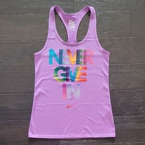 Nike Light Purple Vibrant Workout Tank
